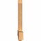 Ekena Millwork Eugene Smooth Timber Gable Bracket, Western Red Cedar, 60"W x 32"H x 3 1/2"D x 5 1/2"F, 13/12 Pitch GBW060X32X0406EUG00SWR - alternate 4